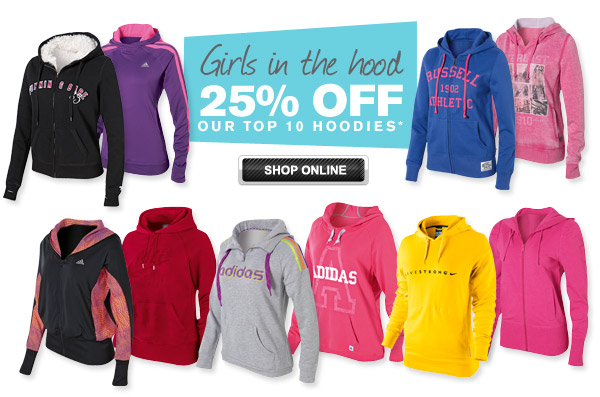 Rebel Sport coupons: 25% off our top 10 hoodies