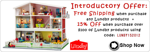 Yogee Toys coupons: 15% off on your A$100 purchase or more of Lundby products