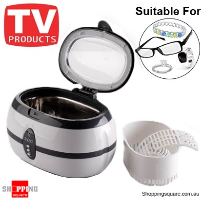 ultrasonic jewellery. Ultrasonic Cleaner - suitable for jewellery, glasses