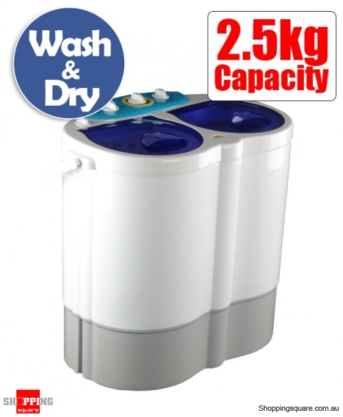 Visit Mini Washing Machine with Spin Dryer